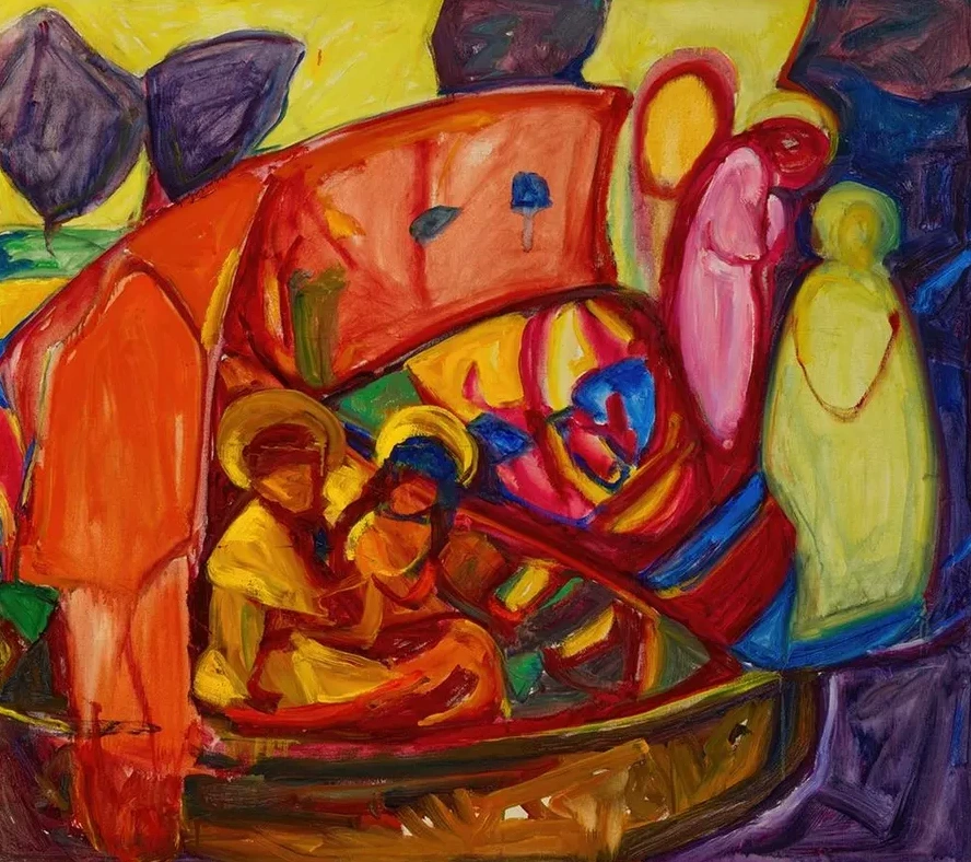 Komposition (anbetung Heilige Ursula)