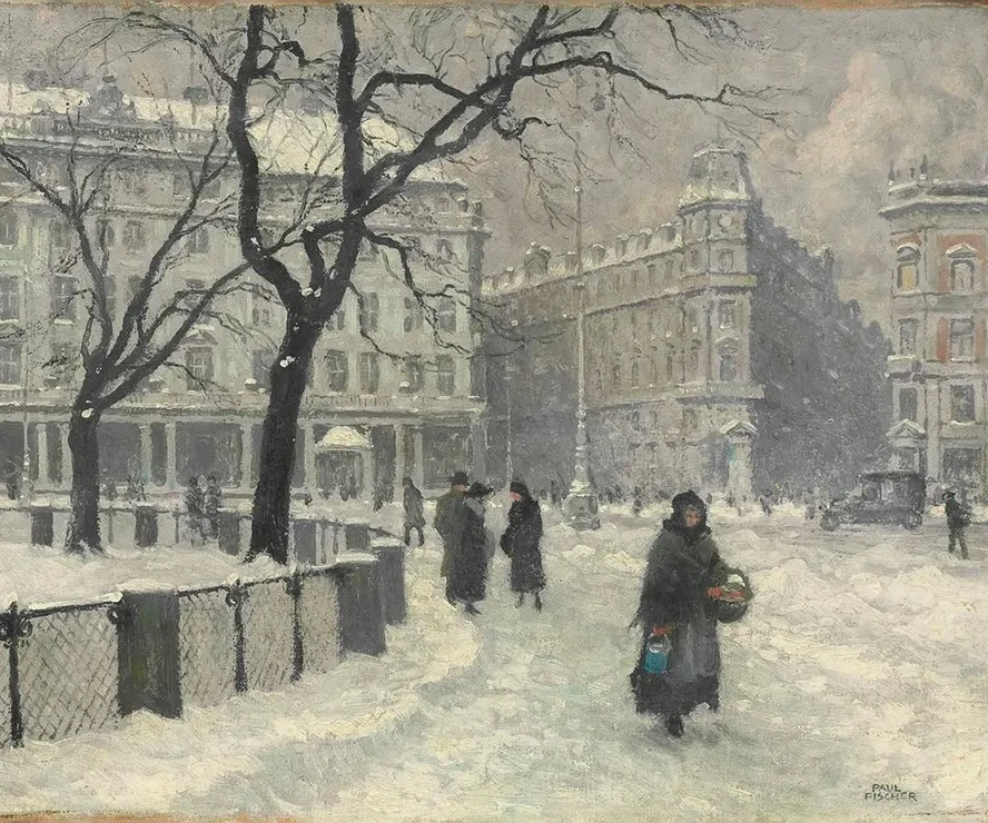 Kongens Nytorv, Copenhagen In Winter