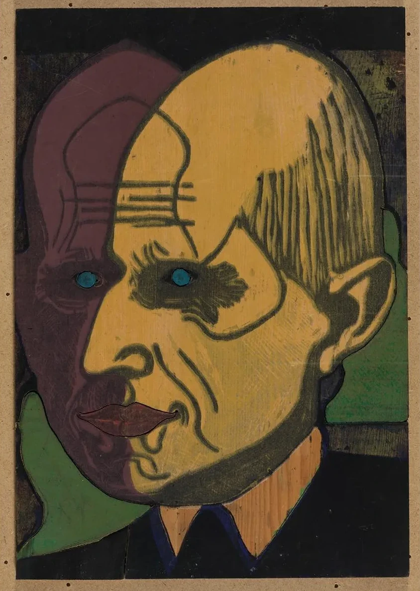 Kopf Dr. Bauer, Farbstock II
