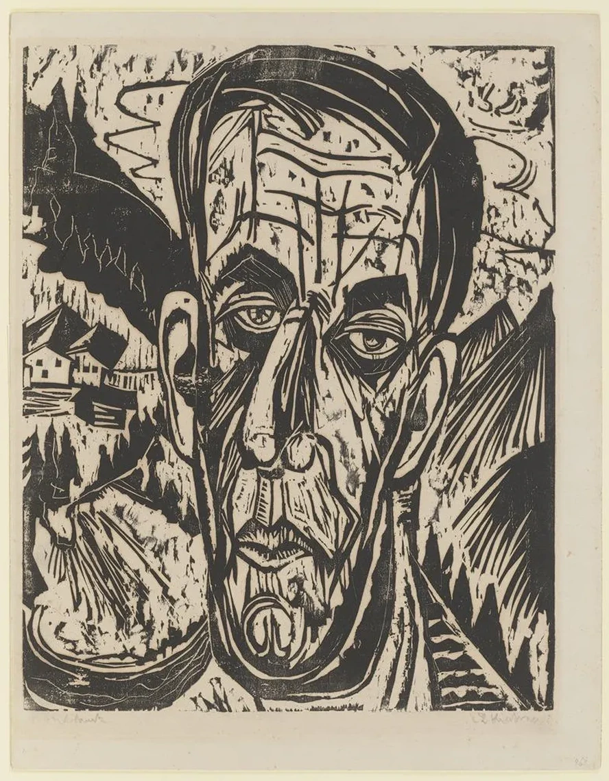 Kopf van de Velde, Hell. van de Velde Zwischen Bergen