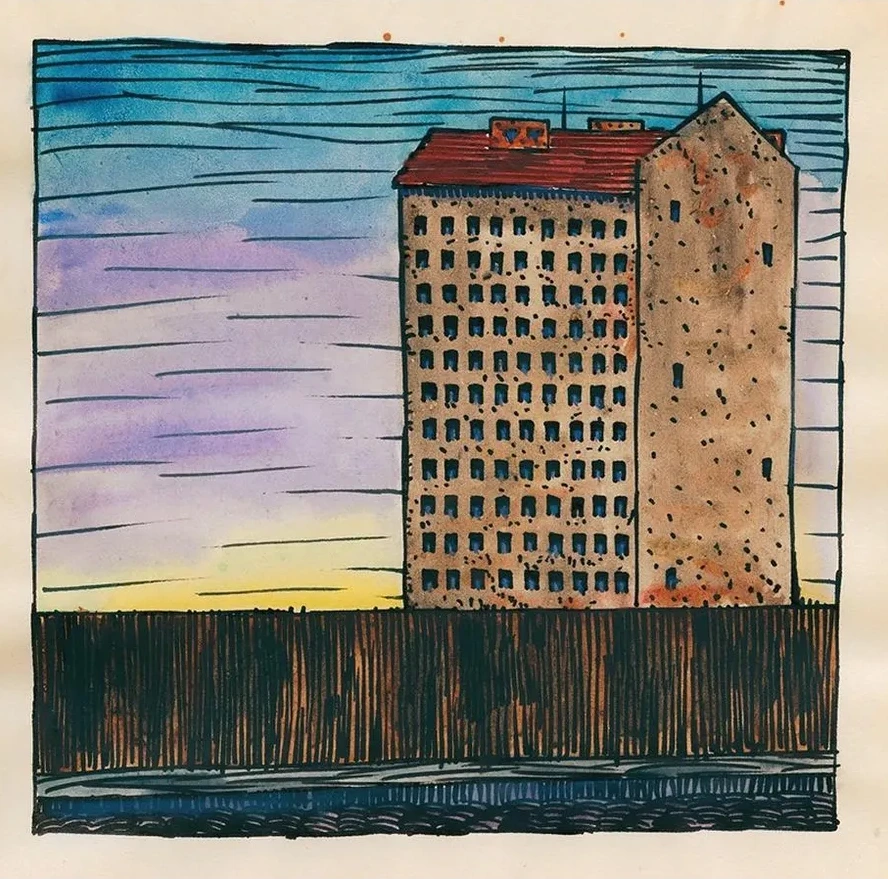 Kopfstudie, aus Profile, 10 Bl tter, Graz XII
