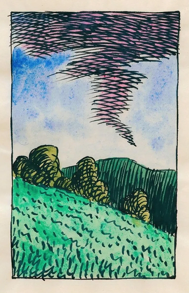 Kopfstudie, aus Profile, 10 Bl tter, Graz XI