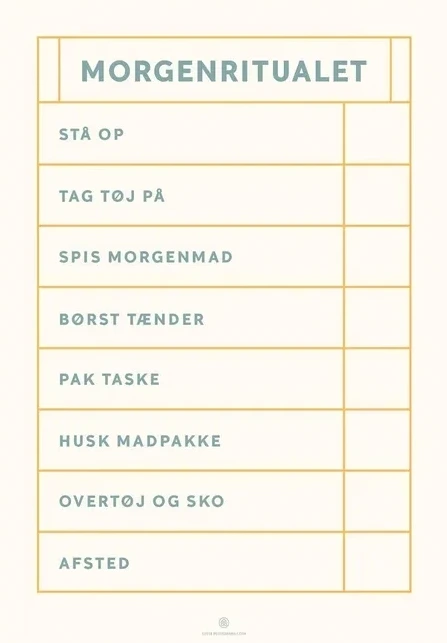 Kragh M Nedskalender - Green, 5 Column
