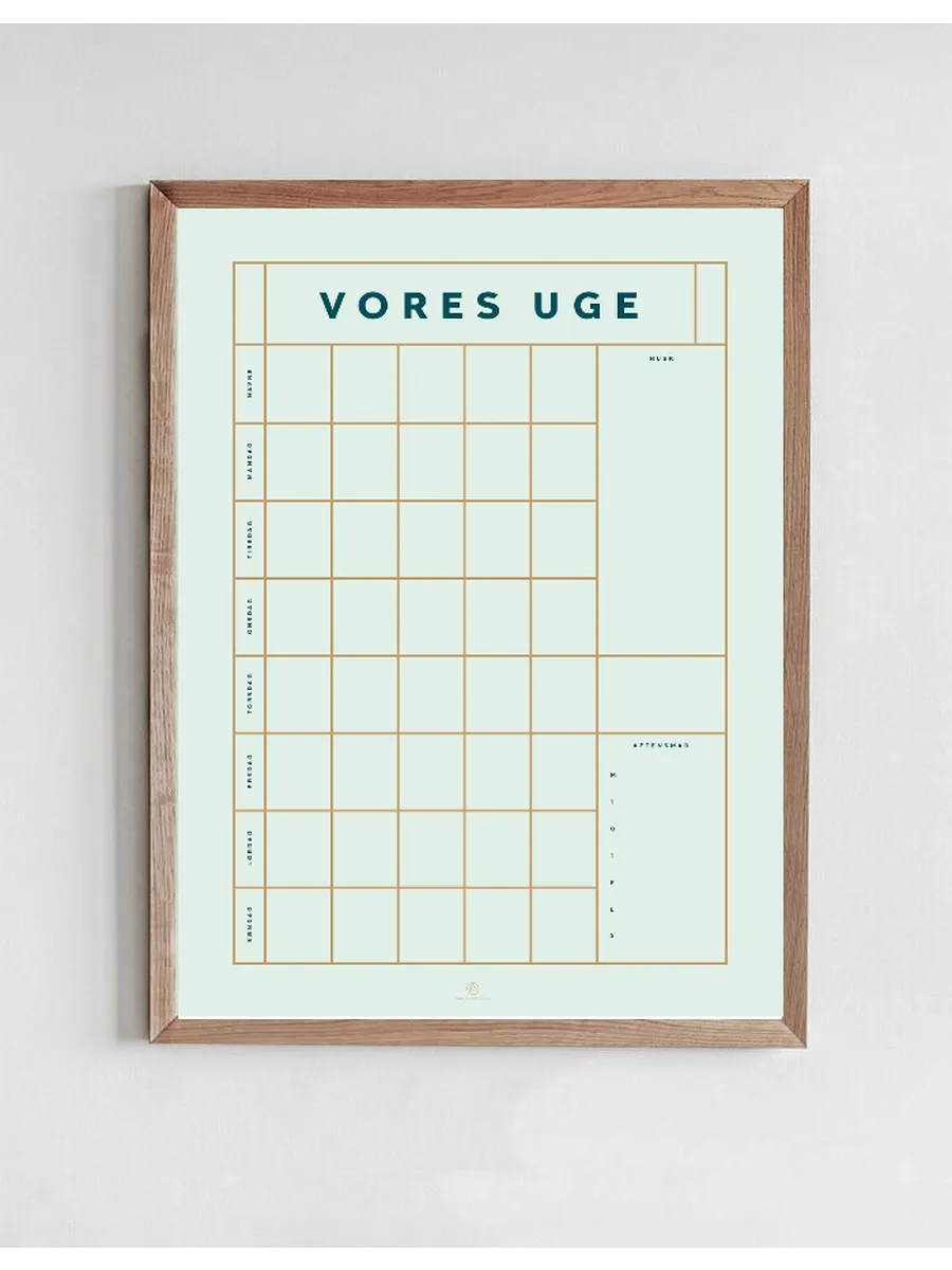 Kragh Vores Uge - Green, 5 column