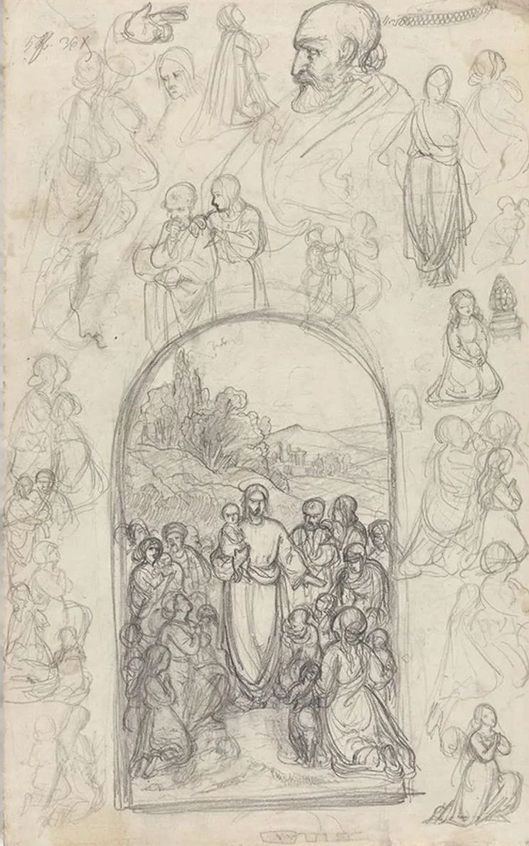 Kristus Velsigner de Sm Barn