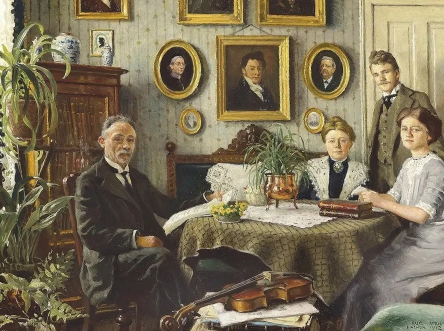 Kunstnerens Familie