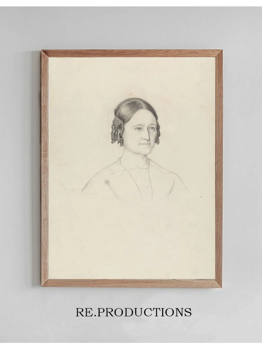 Kunstnerens Kone, Johanne Tidemand