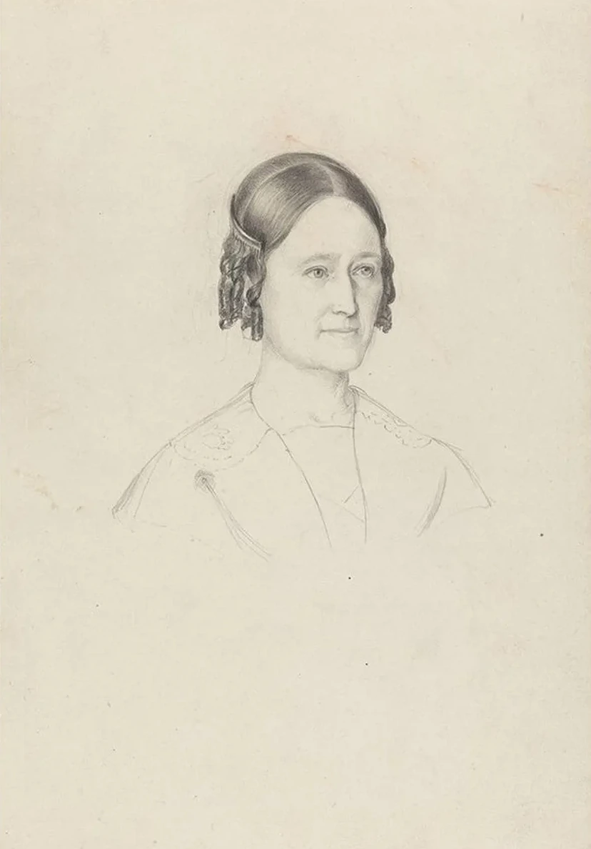 Kunstnerens Kone, Johanne Tidemand