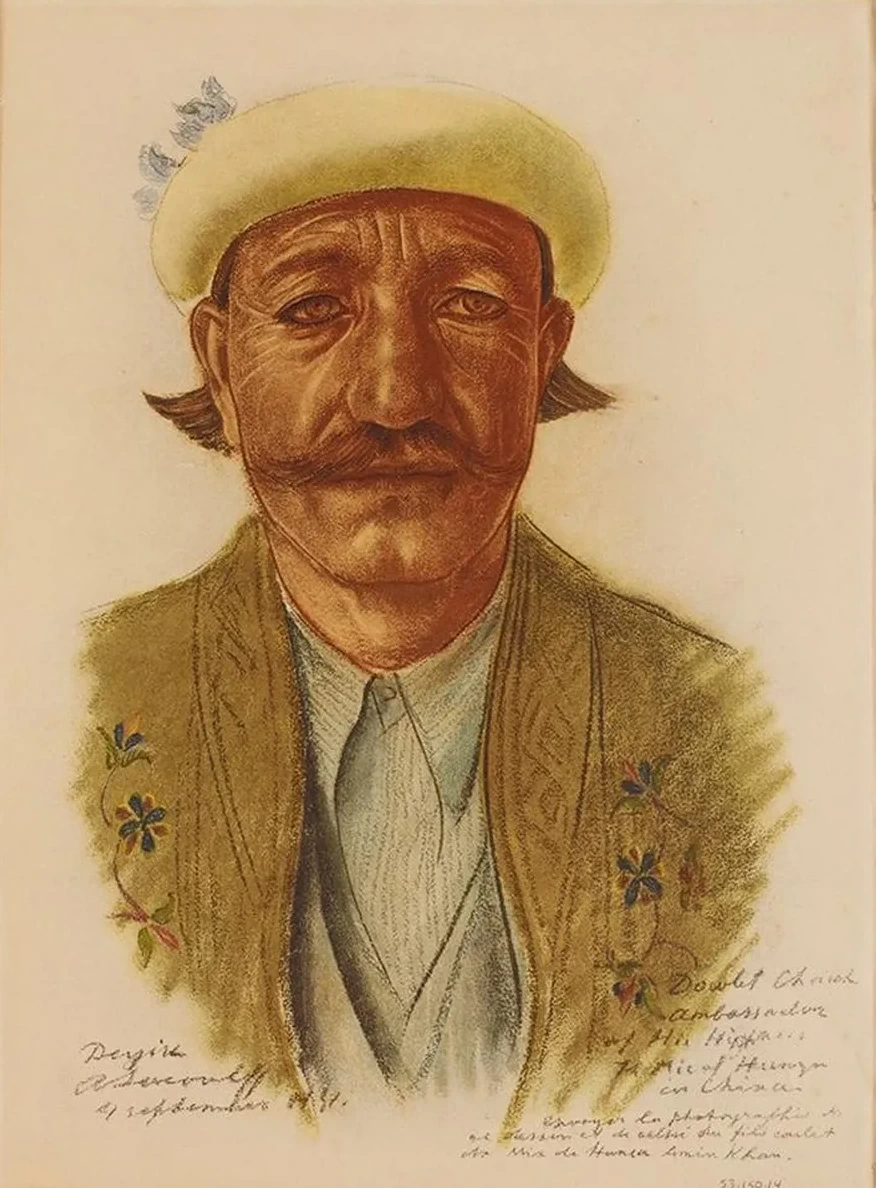 L Ambassadeur du Mir de Hounza, Aupres du Gouvernement de Kachgar