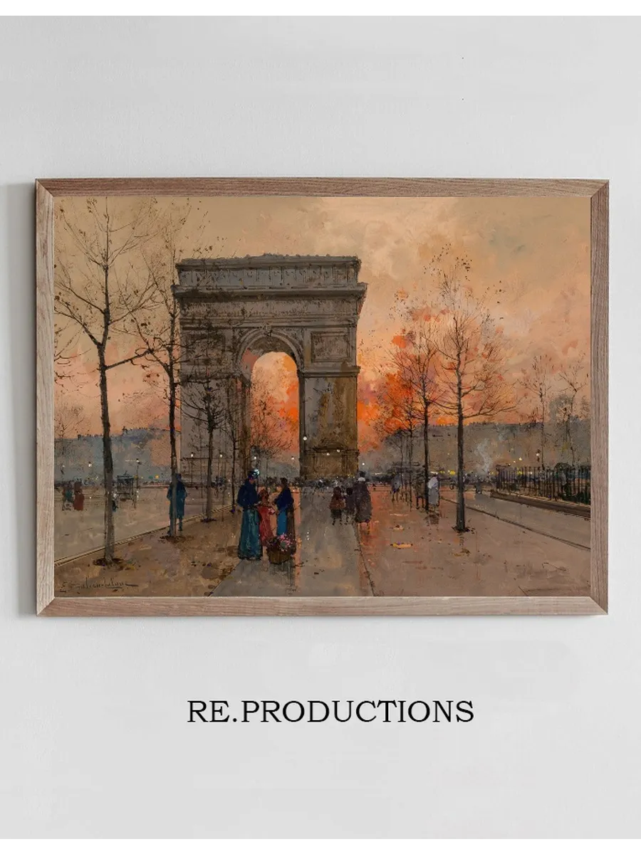 L Arc de Triomphe, Place de l toile
