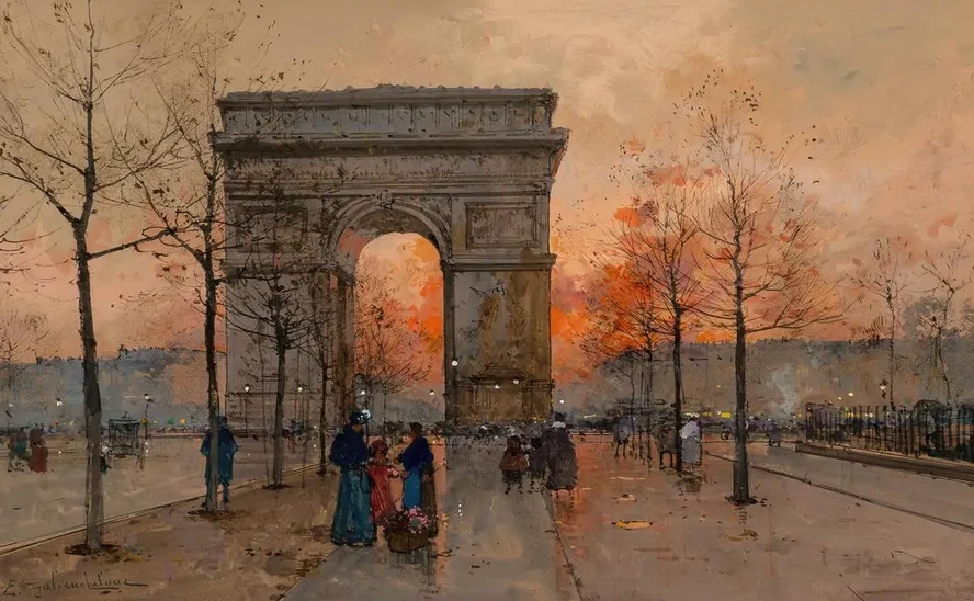 L Arc de Triomphe, Place de l toile