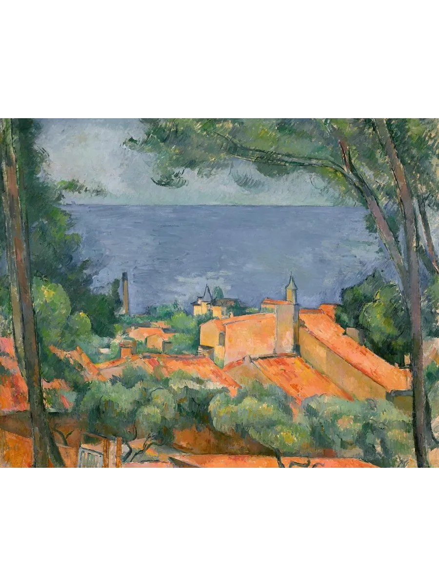 L Estaque Aux Toits Rouges