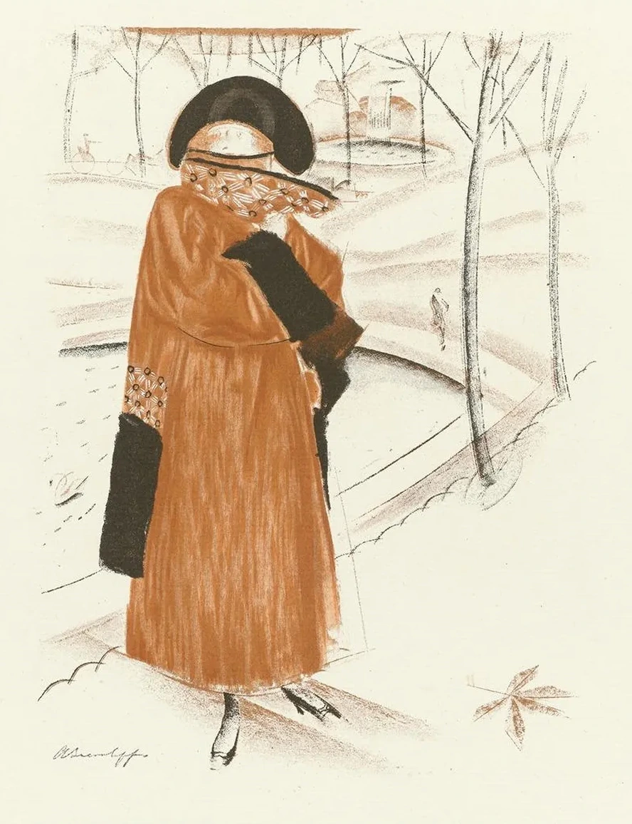 L Heure du Rendez - Vous Manteau D Apr's - Midi, de Paul Poiret
