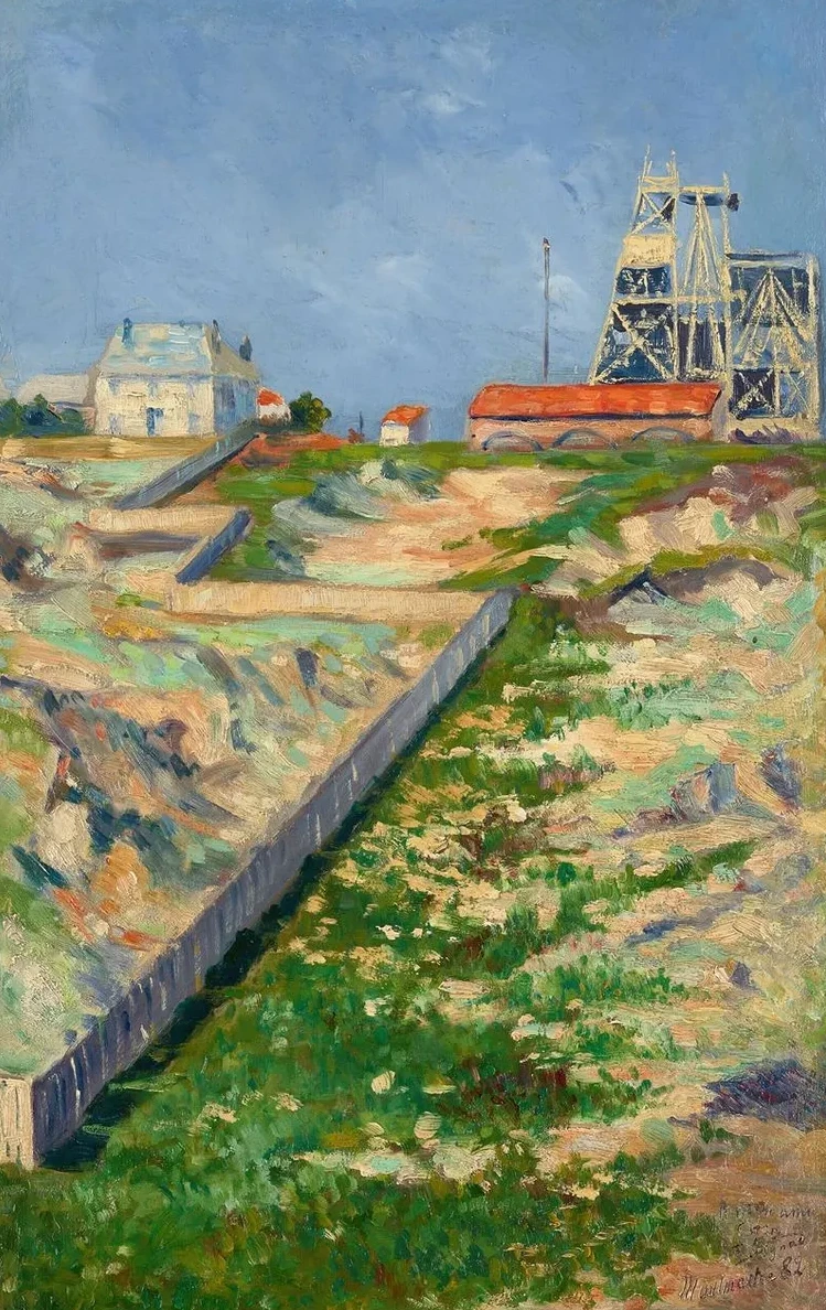 L chafaudage du Sacr - Coeur