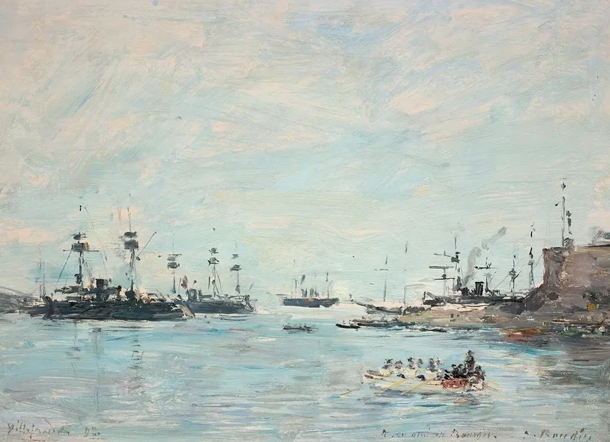 L Escadre Devant Villefranche
