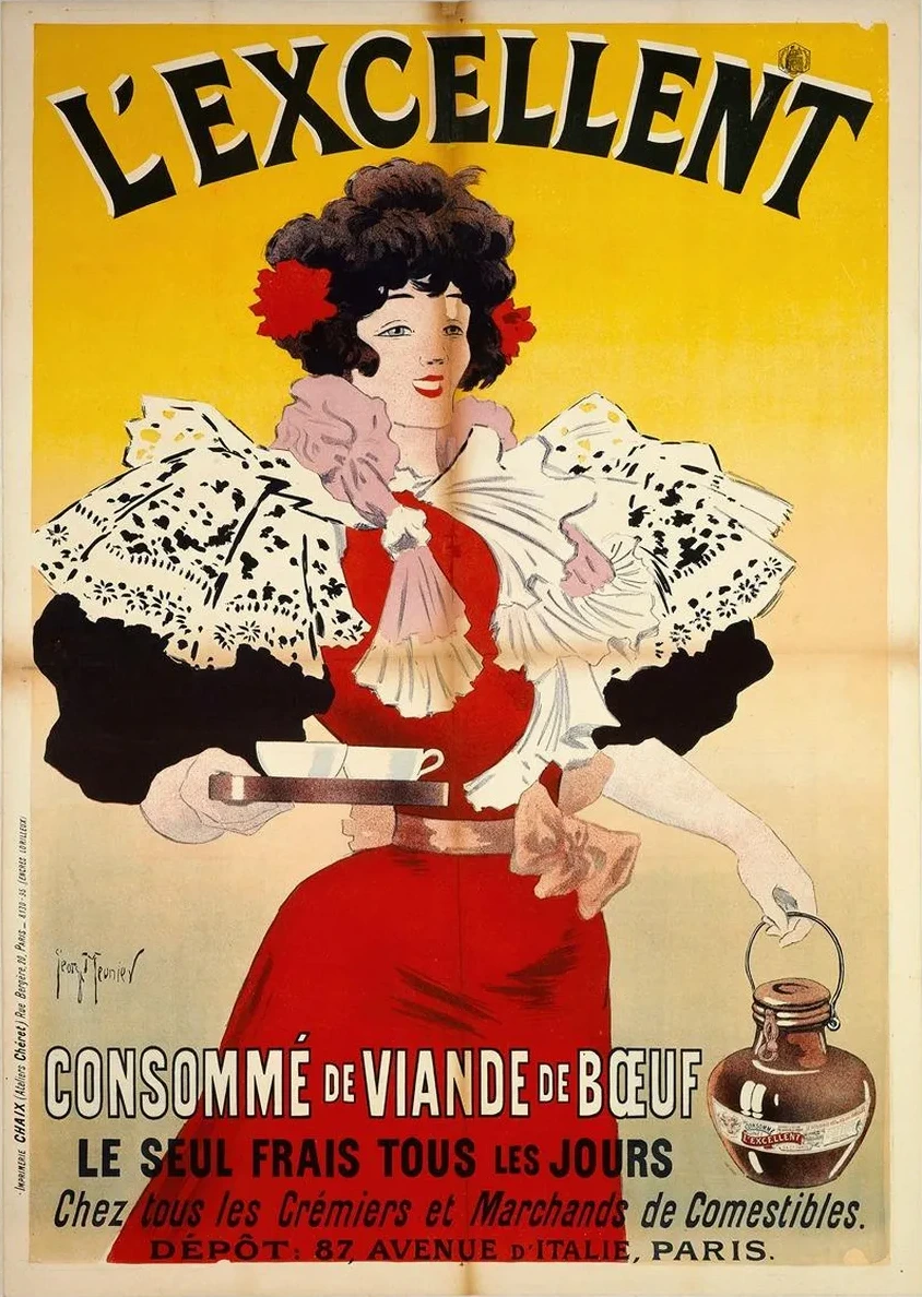 L excellent,Consomme De Viande De B uf