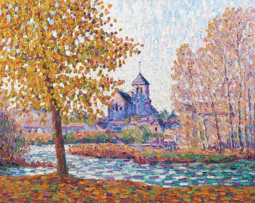 L Glise de Montigny, Effet D Automne