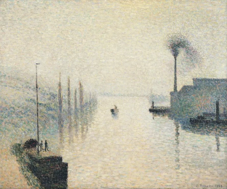 L le Lacroix, Rouen (The Effect of Fog)