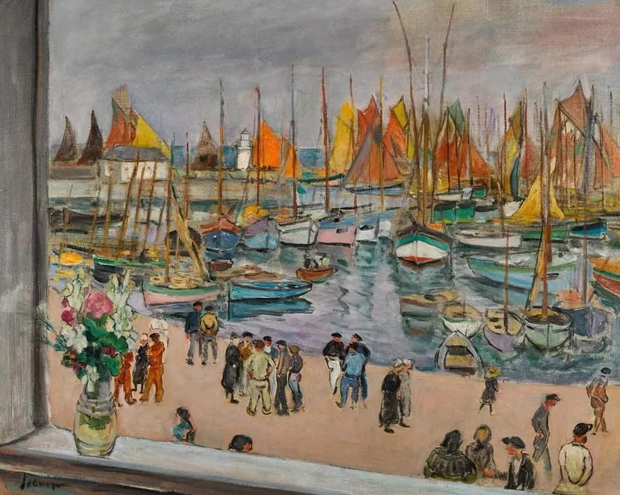 L le D Yeu, Fen Tre Ouverte Sur le Port