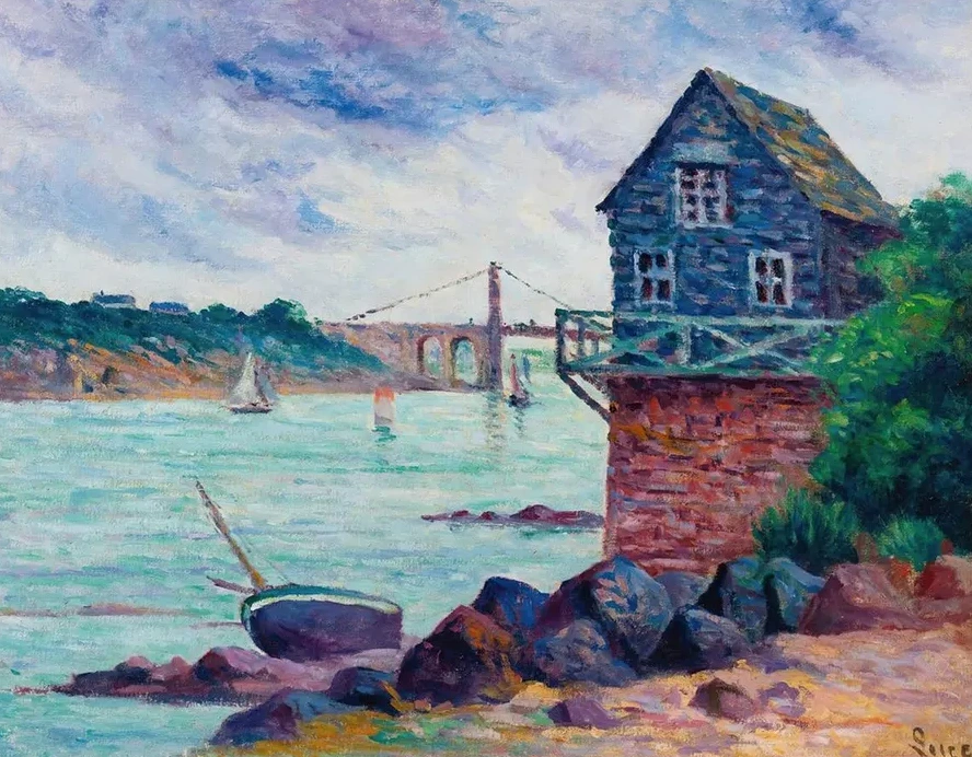 L zardrieux, Le Pont Suspendu