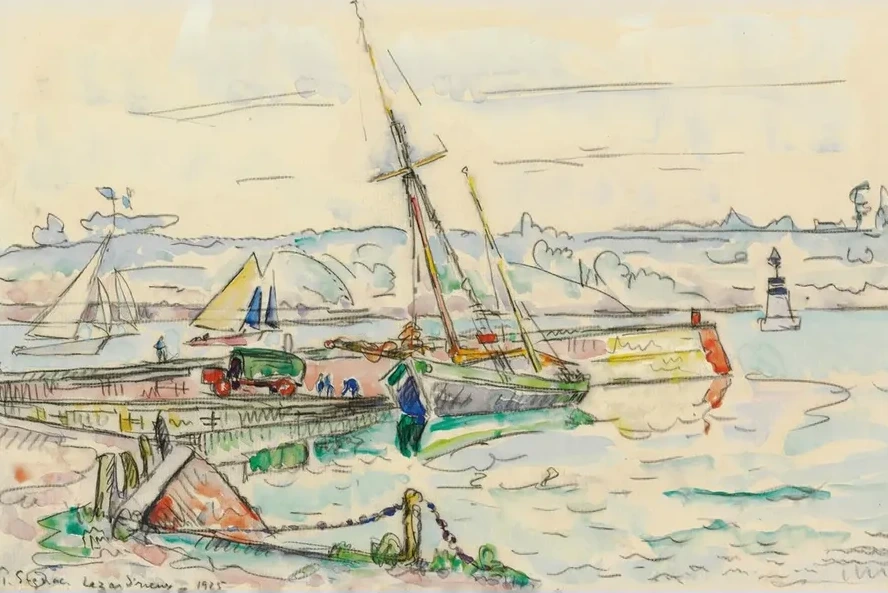 L Zardrieux, Voilier Quai