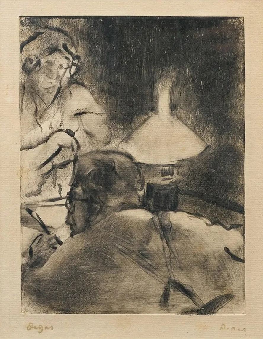 LA Lecture SOUS LA Lampe (M. Cardinal)