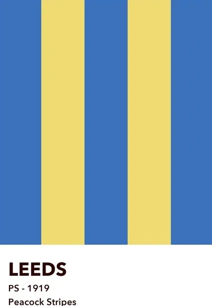 Leeds - Peacock Stripes