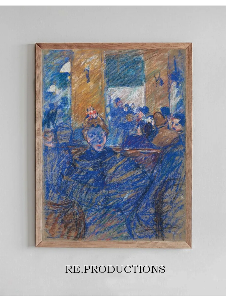 La Dame au caf