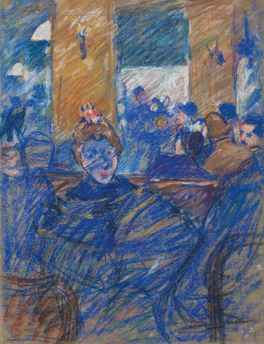 La Dame au caf