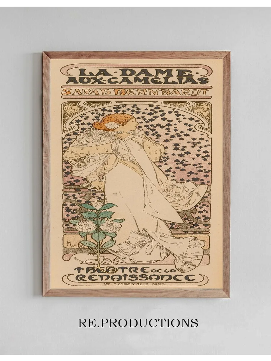 La Dame aux Camelias (from Les Ma tres de l Affiche)