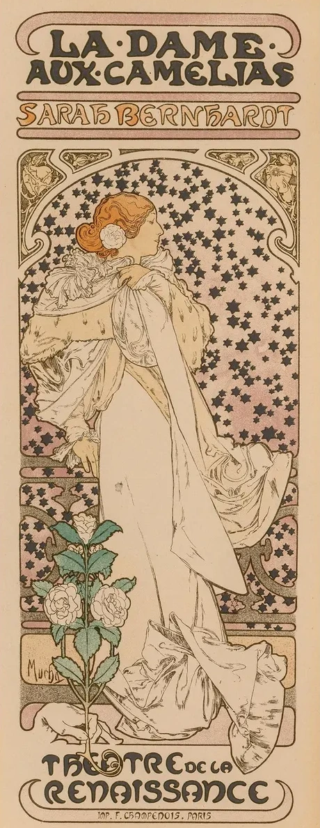 La Dame aux Camelias (from Les Ma tres de l Affiche)