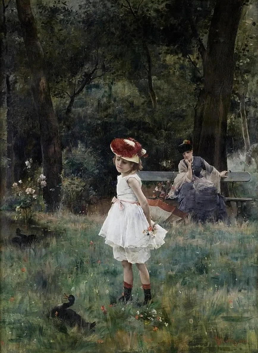 La Fillette Aux Canards