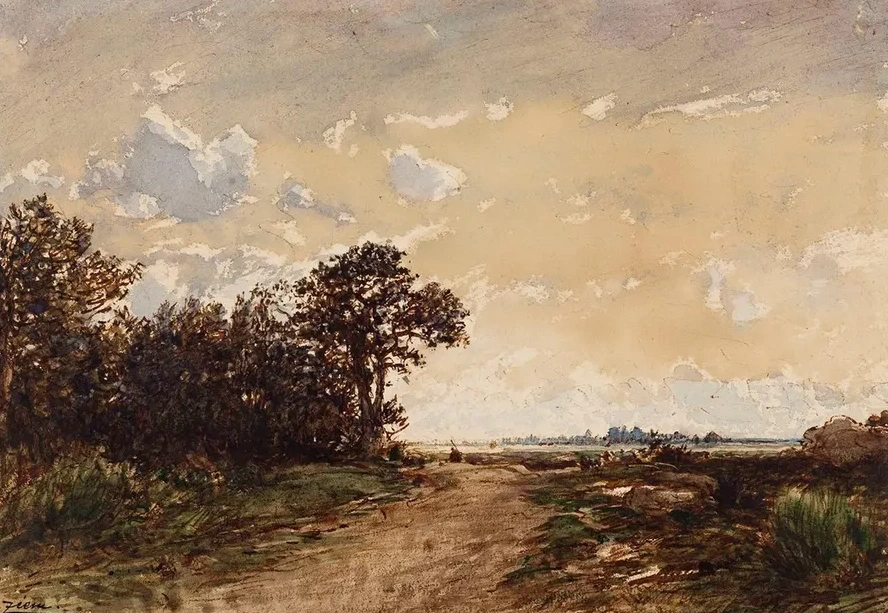 La For t De Fontainebleau Aux Environs De Barbizon
