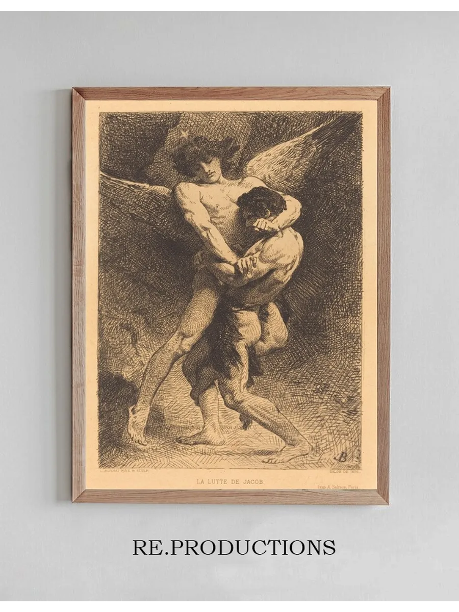 La Lutte de Jacob (Jacob Wrestling with the Angel)