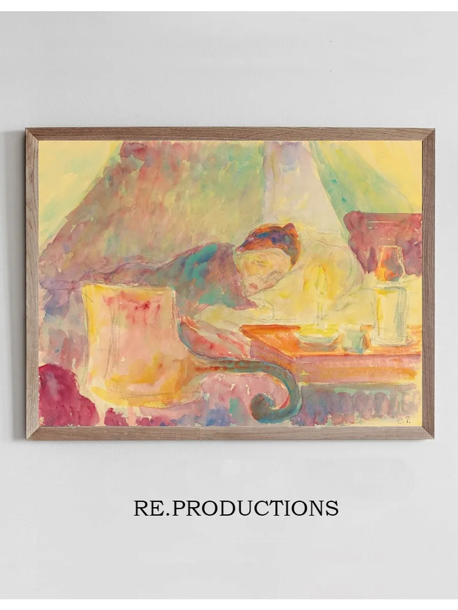 La M re De L artiste Au Lit