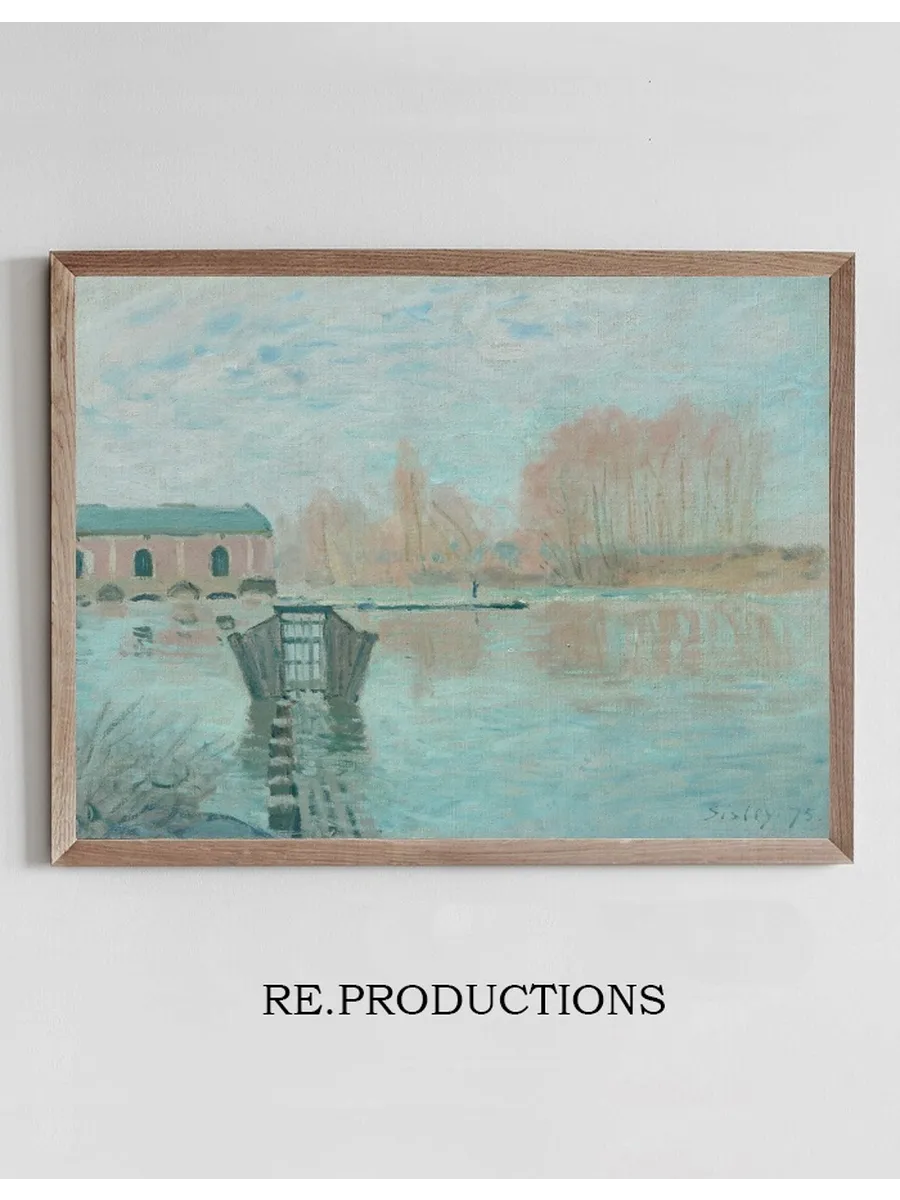 La Machine de Marly et le Barrage, Bougival