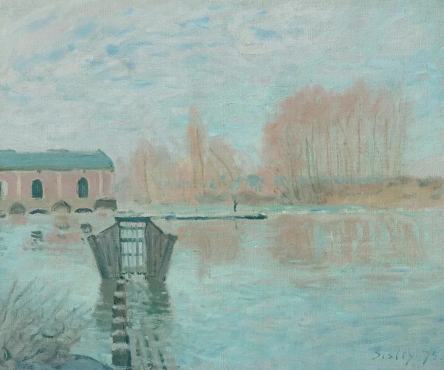 La Machine de Marly et le Barrage, Bougival