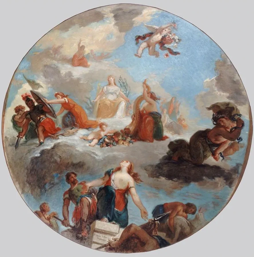 La Paix Vient Consoler les Hommes et Leur Ram Ne L Abondance