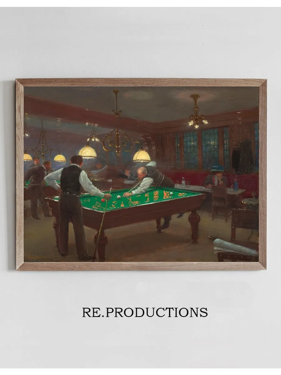 La Partie de Billiard