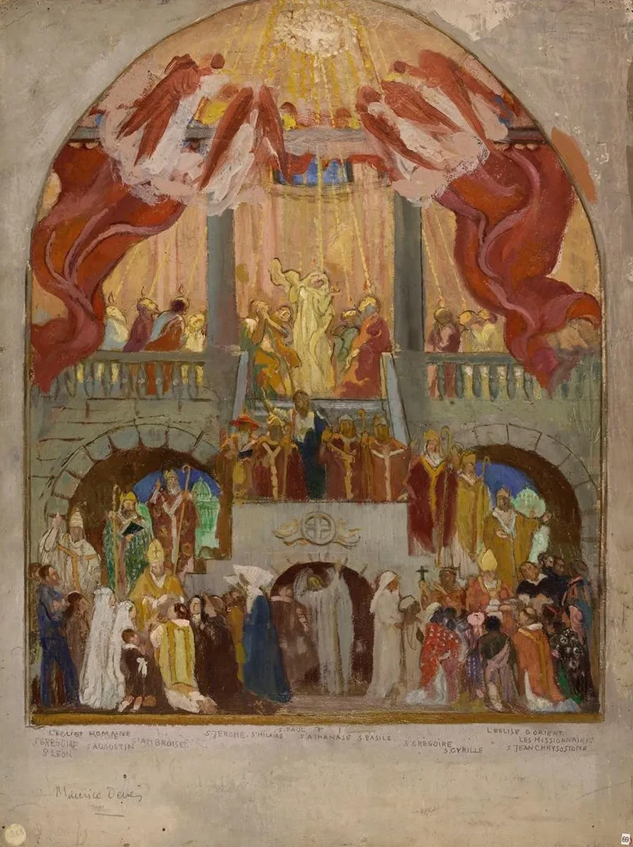 La Pentec Te, L Eglise Romaine, L Eglise D Orient