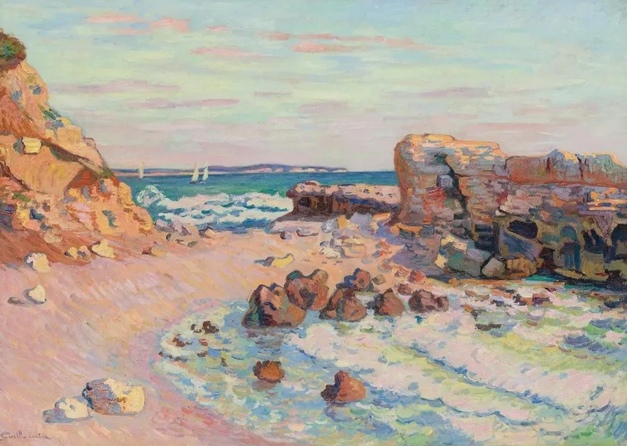 La Pierriere Saint - Palais, Mar e Montante