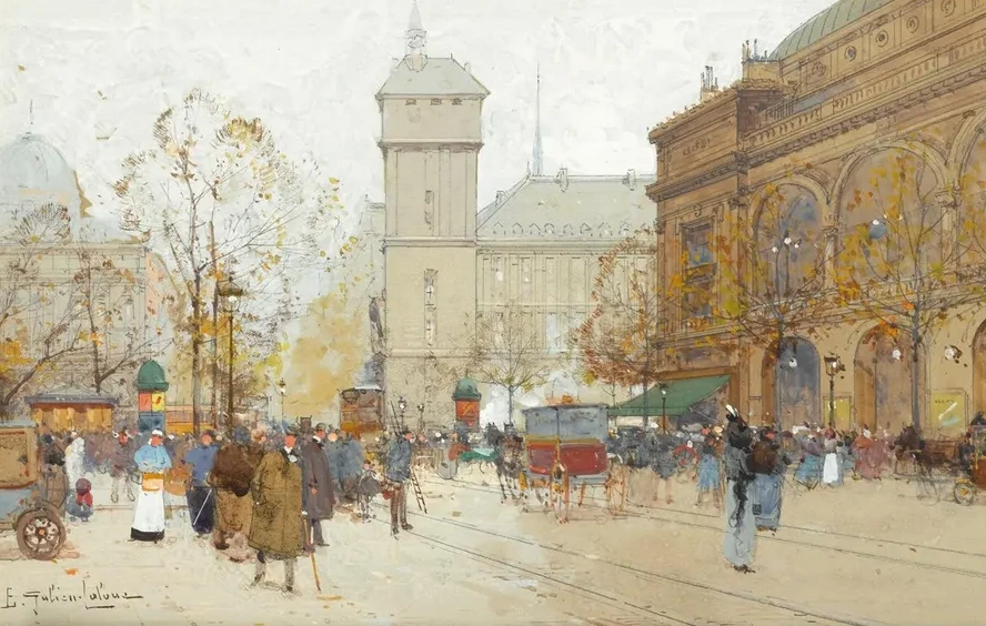 La Place Du Chatelet