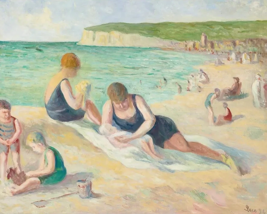 La Plage De Mers - Les - Bains