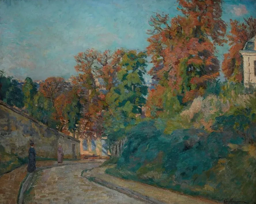La Promenade (Une Rue en Ile - de - France)