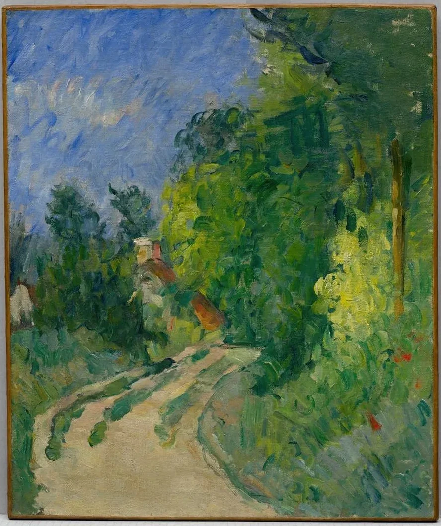 La Route Tournante En Sous - Bois