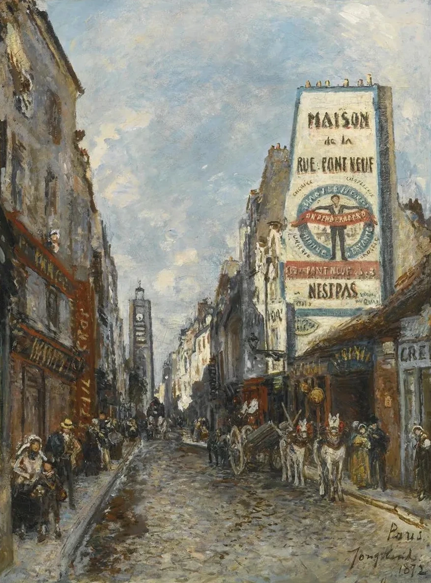 La Rue Saint - Jacques, Paris