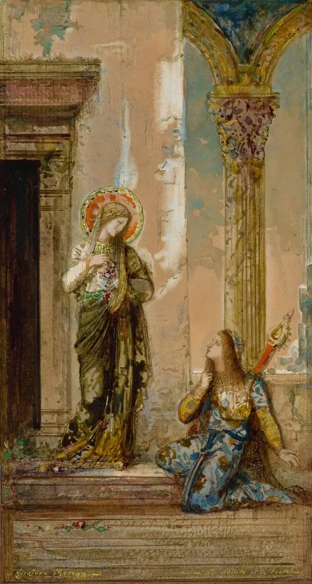 La Sainte et le Po te