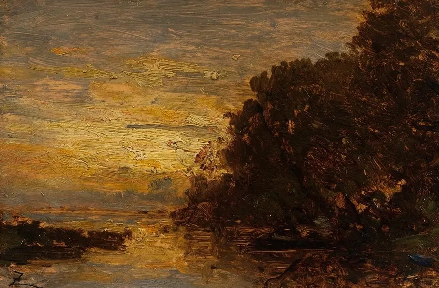 La Seine Billancourt, Coucher de Soleil