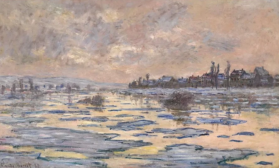 La Seine Lavacourt, d b cle