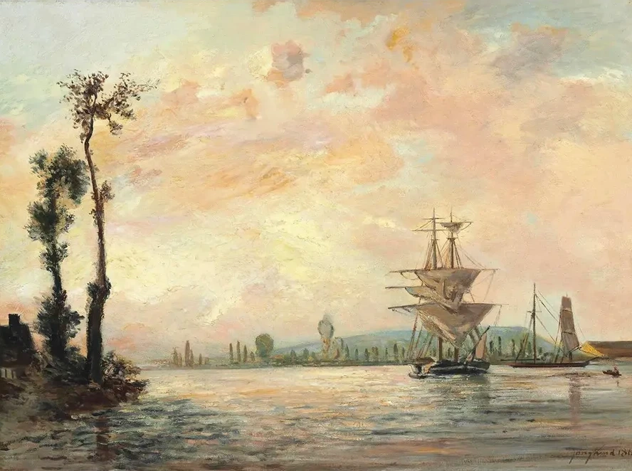 La Seine Pr's De Rouen